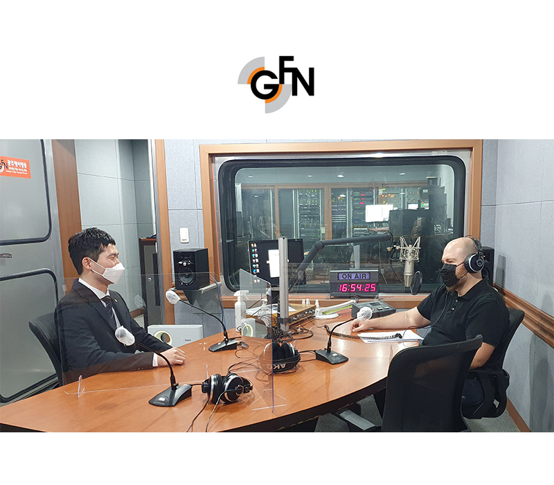 조형래변호사, GFN 광주영어FM방송 인터뷰 이미지