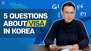 5 Questions about visa answered by Atty. Jacob Lee 이미지