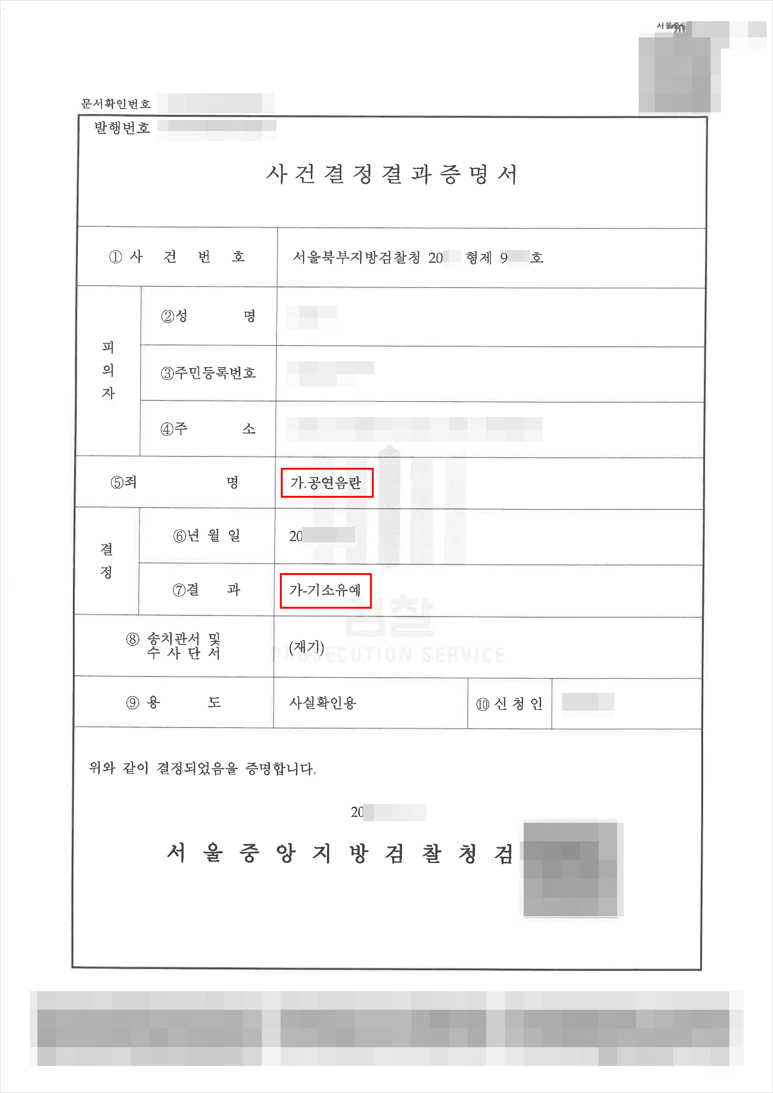 대중교통 내 성기 노출로 공연음란 조사받게 된 의뢰인 기소유예 사례